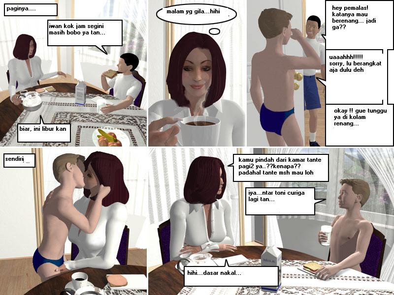 Порно Комиксы Инцест В Ванной